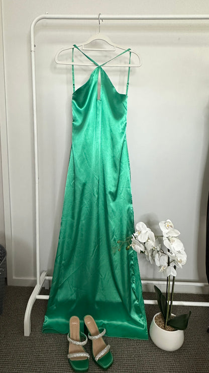 BAOBAB Dalia Maxi Dress in Clover Size S RRP $412