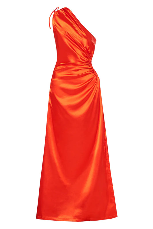 Nour Orange Dress