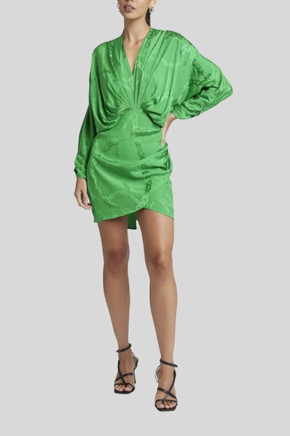 Chloe Batwing Long Sleeve Mini Dress